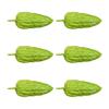 6Pcs Realistic Simulation Vegetable Models Artificial Vegetable Toy Kitchen Vegetable Decoration for Display Photography