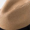 Men's Hand-Woven Raffia Straw Sun Hat - Wide Brim, Sun Protection, Perfect for Summer Beach Vacation