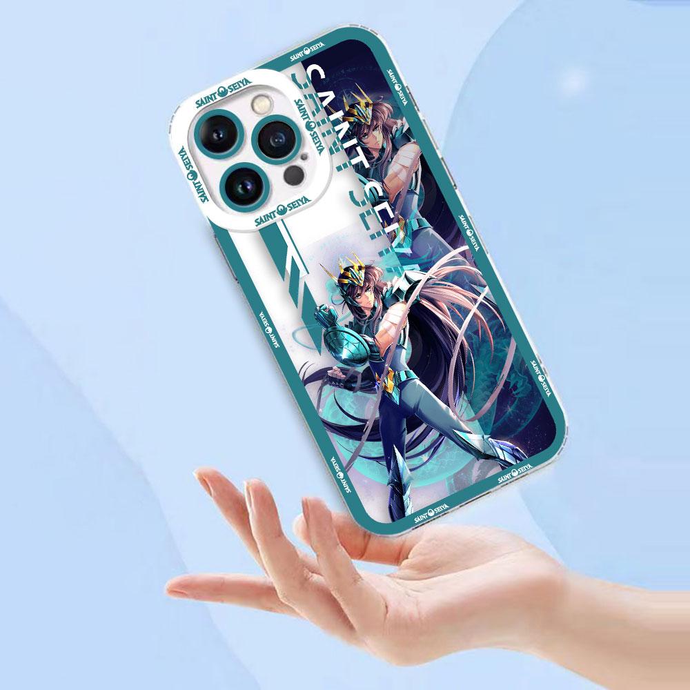 Аниме S-Saint S-Seiya Прозрачный Чехол Для Телефона Для Samsung Galaxy S26 S25 S24 S23 S22 S21 S20 FE PLUS ULTRA EDGE Силиконовый Чехол