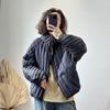 Autumn Winter Women Oversized Puffer Jacket Short White Duck Down Coat Hooded Warm Parkas Outwear