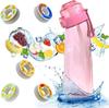 Бутылка для воды с ароматизатором воздуха Scent Up Чашка для воды Спортивная бутылка для воды для улицы Фитнес Модная чашка для воды с соломинкой Ароматические капсулы