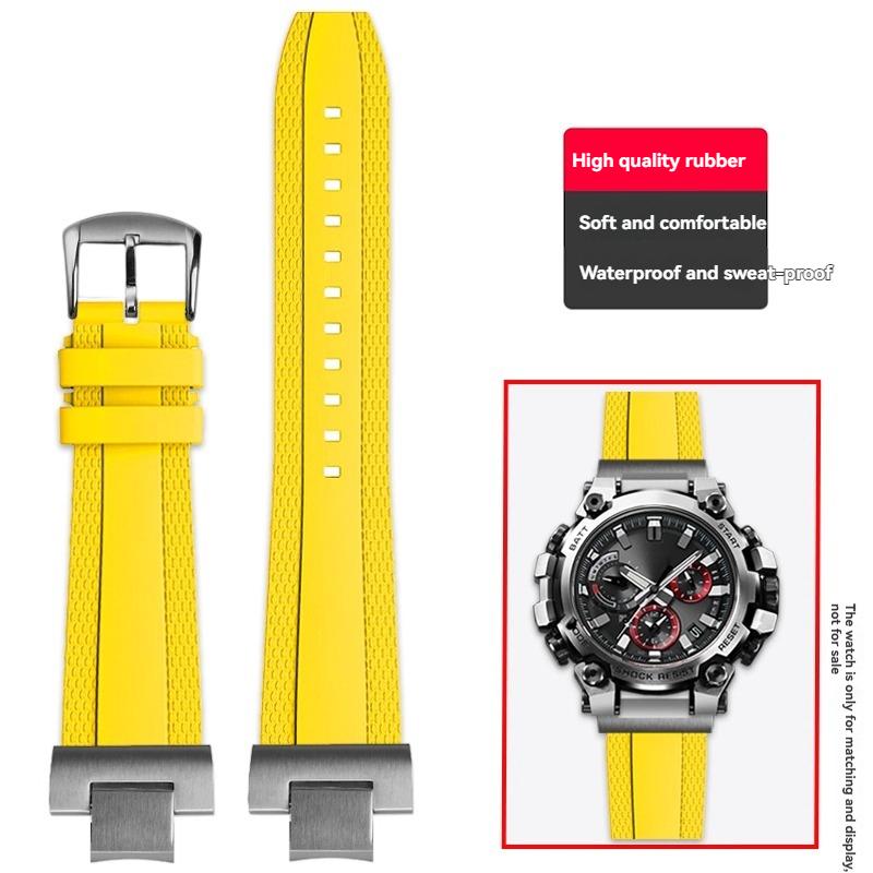 Для Casio G-SHOCK серия 5672 MTG-B3000 модифицированные модные аксессуары ремешка для часов со быстросъемным креплением из фторкаучука
