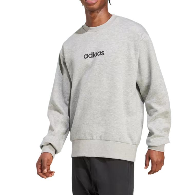 adidas Essentials Linear Простая Удобная Толстовка с Длинным Рукавом Мужская Толстовка JX5715