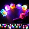 5pcs Luminous Ring Glowing Rings LED Light Up Luminous Rings Party Favor Toys Led Lights Glow In The Dark Wedding Party Supplies