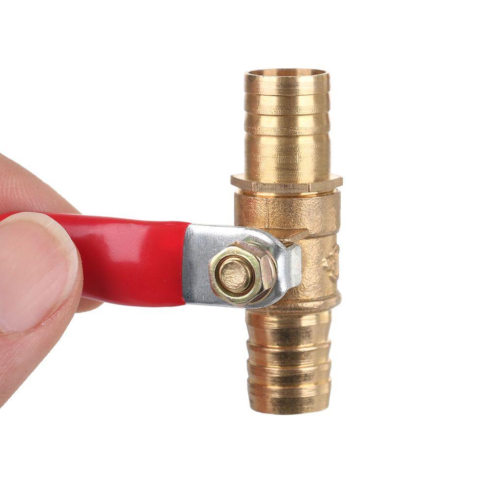 Полезный запорный обжимной резьбовой соединительный фитинг для труб, латунный шаровой кран, устройство управления