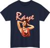 Raye Tour Унисекс Футболка с Графикой для Любителей Музыки Винтажный Стиль Ретро Эстетика