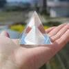 Reiki Chakra Healing Carving 3D Egypt Stereo Pyramid Crystal Pyramid Egypt Pyramid Pyramid Decor