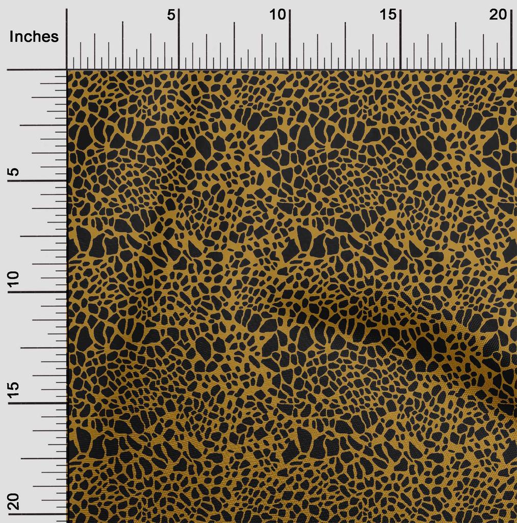 oneOone Хлопчатобумажная гибкая паровая ткань, шкура жирафа, шитье, ремесленные проекты, принты на ткани, 40 дюймов в ярдах