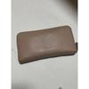 Used PRADA Long Wallet Round Zipper Saffiano