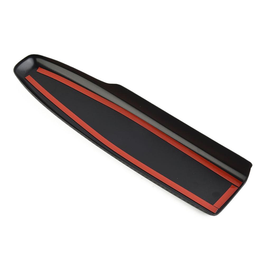 2pcs ABS Carbon Fiber Look Car Center Armrest Box Panel Cover For Benz C W204 E W212