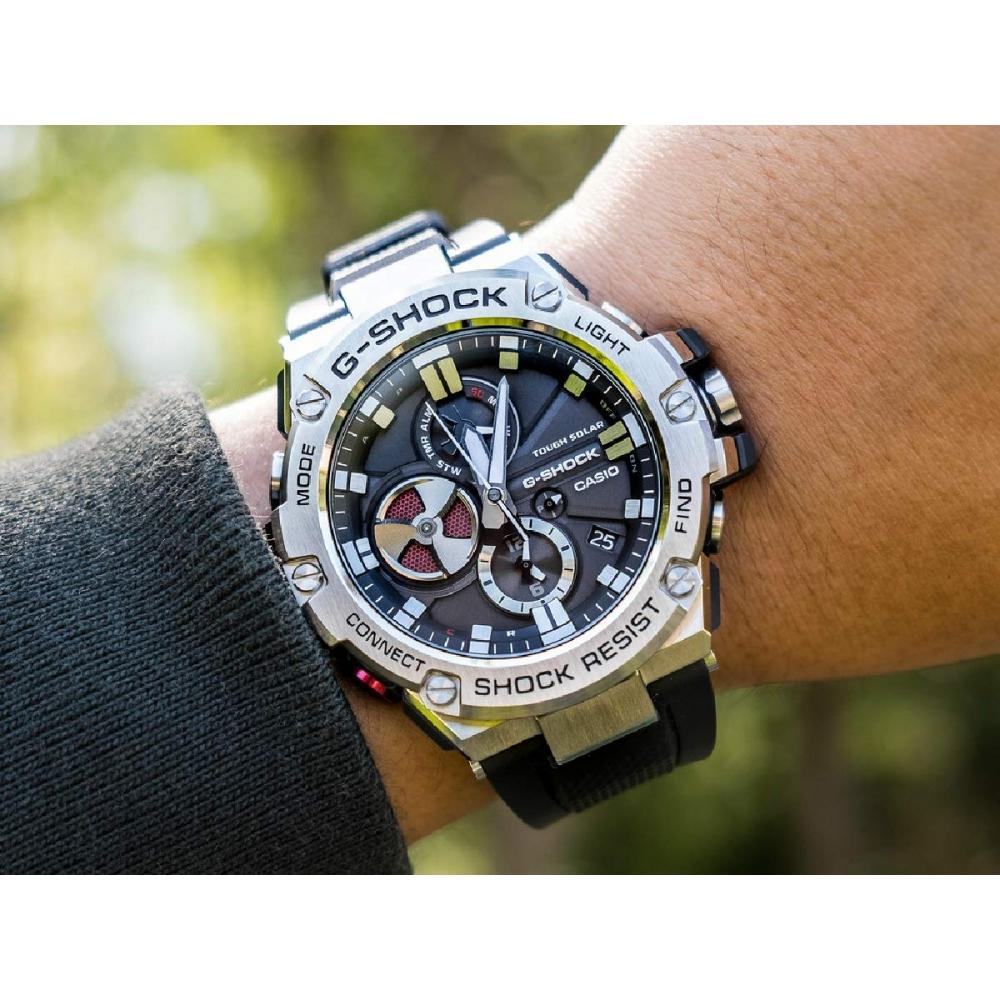 Casio G-SHOCK G-STEEL Смартфон Link Модель GST-B100-1A Часы Мужские