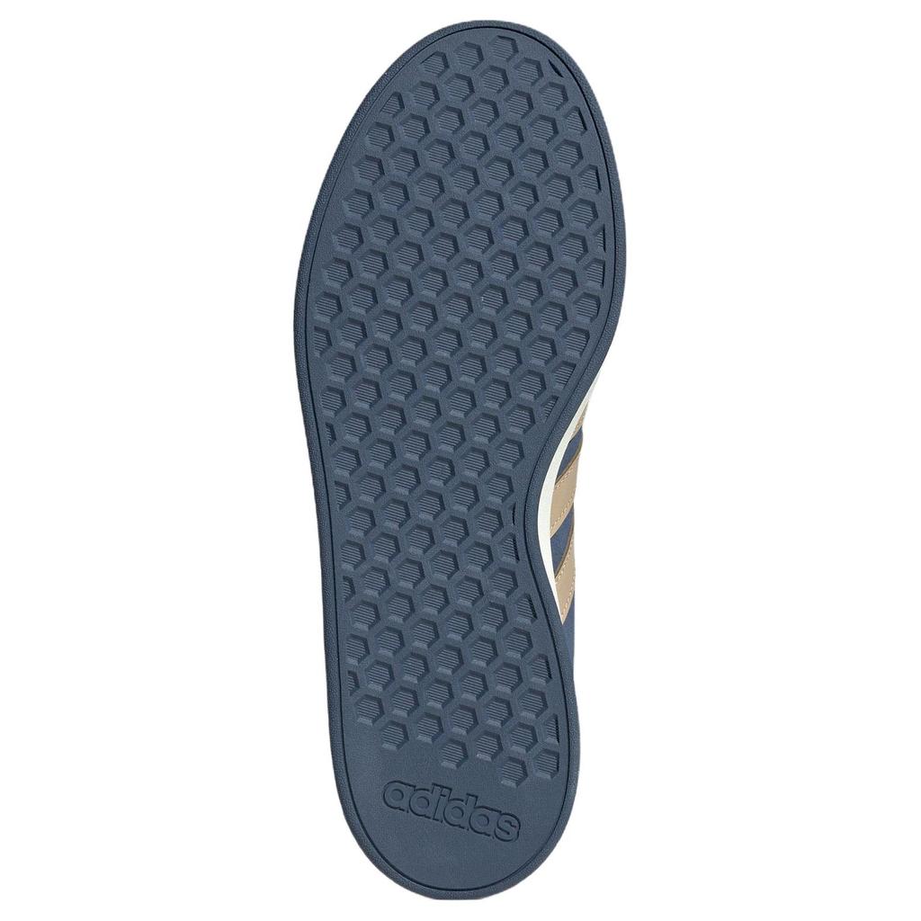 Adidas Grand Court Base 00-х Удобные Универсальные Прочные Низкие Кроссовки Унисекс Кроссовки Серые Синие KK1405