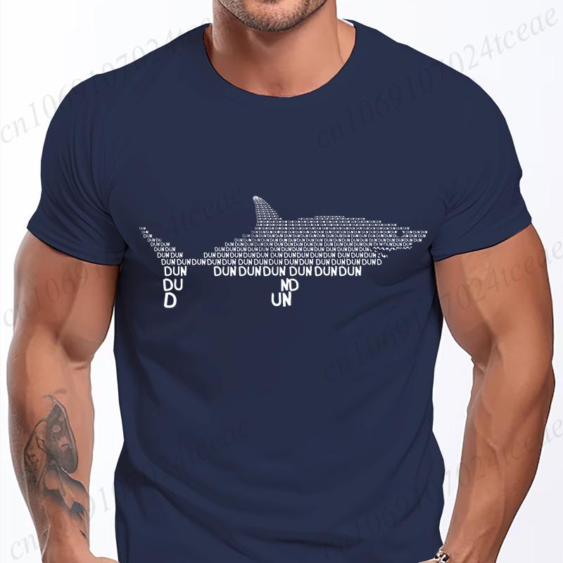Funny Shark T Shirts for Men Short Sleeve Shirts for Guys Funny Graphic Tees for Shark Week Clothes Fashion Casual Men's Tees