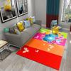 3D Красочный Ковер с Рисунком Сердца Любви Ванная Комната Противоскользящий Коврик для Пола Ковер Коврик Гостиная Спальня Прихожая Придверный Коврик Декор Ковры