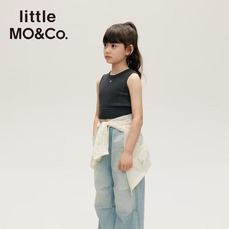 little MO&Co. Girls' Comfortable Knit Sleeveless Top