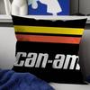 C-Can-AM Maple Design Cushion Cover Happy Autumn Harvest Decor Holiday Decorati Pillow Cover