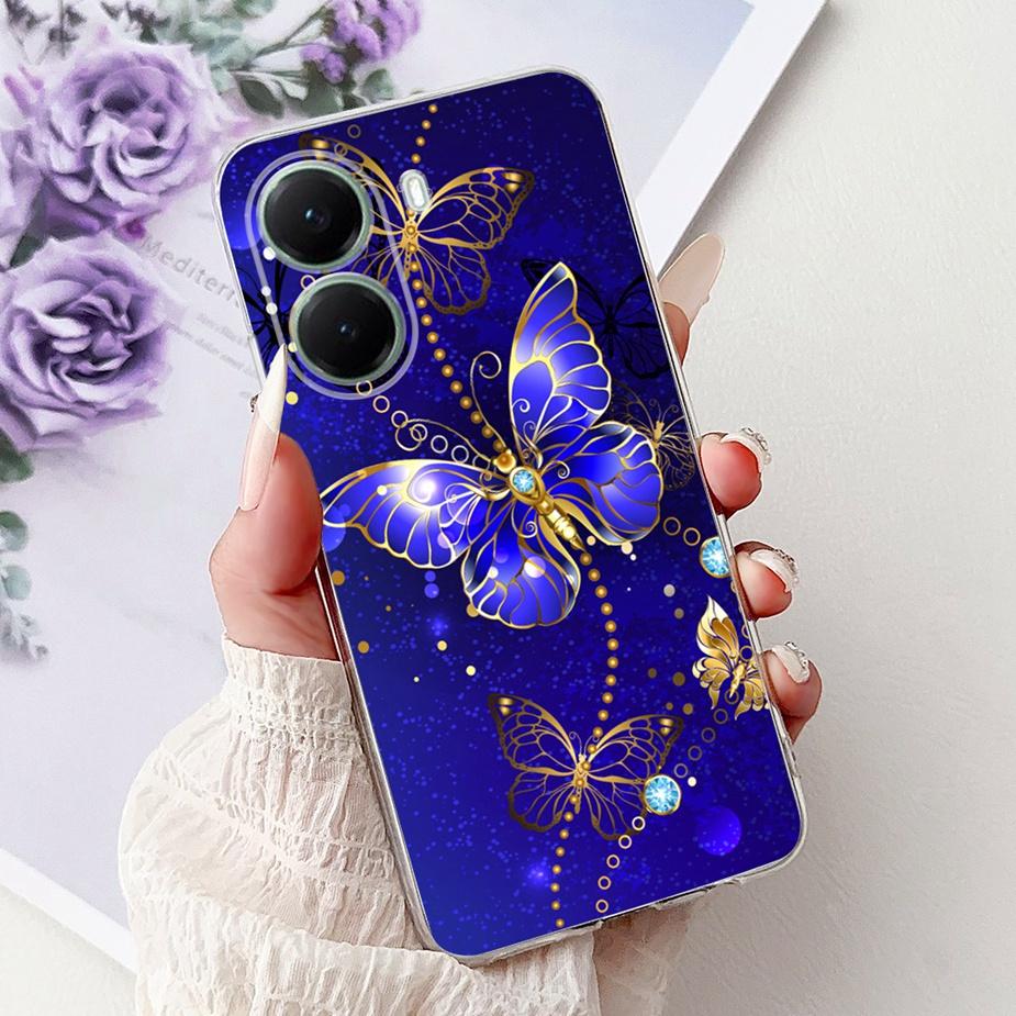 For Xiaomi Poco X7 Pro 5G Case Cute Panda Flowers Painted Cover Soft Slim Phone Case For Xiaomi Poco X7 PocoX7 Pro Fundas Bumper