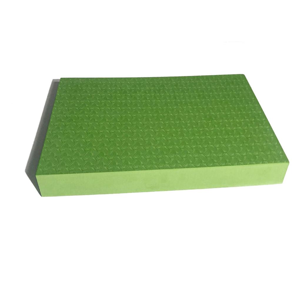 Высокоэластичная нескользящая балансировочная подушка: Утолщенный квадратный фитнес-наколенник с поддержкой брюшного колеса для домашних тренировок