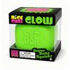 Светящийся кубик-антистресс NeeDoh Glow - Однотонная сжимаемая игрушка, 5 цветов в ассортименте