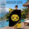 09 Football Club Beach Towel, Microfiber Beach Towel, Perfect For Pool, Beach, Travel, Home Decor Beach Party Fan gifts