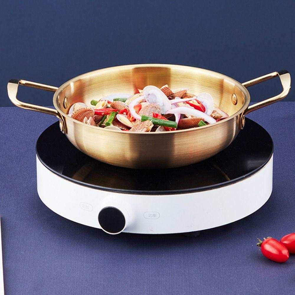 Multi-function Small Hot Pot Stainless Steel Noodle Pot Cookware Cooking Pot Camping