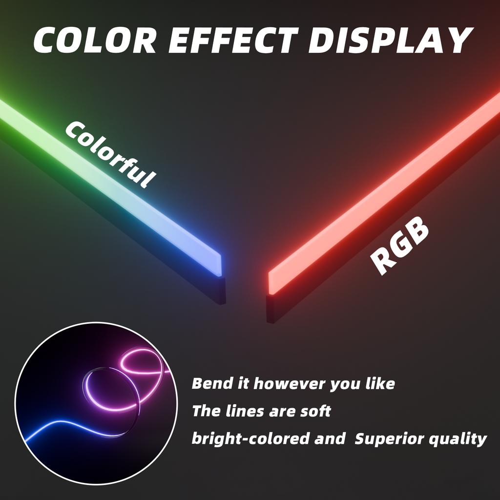 For TOYOTA Camry 2000-2005 CAR AMBIENT LIGHTING RGB 18 Lights Kit 64 Colors 18-in-1 LED Interior Hidden Acrylic Strip Symphony Atmosphere Lamp Neon