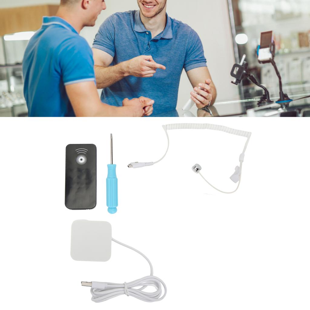 Antitheft Display Stand Alarm Device 100dB Charging Function Micro USB Port for Mobile Phones