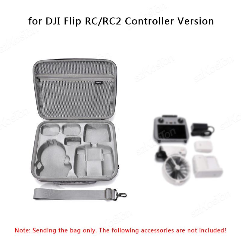 Carrying Case For DJI Flip RC 2/RC N3 Remote Control Protective Handbag Portable Storage Box For DJI Flip Drone Accessories