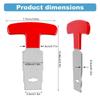 Stainless Steel Pool Spa Jet Removal Tool Ergonomic Handle for Easy Eyeball Fitting SP1419T Convenient Storage and Use