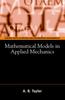 Книга Mathematical Models In Applied Mechanics (Reissue)