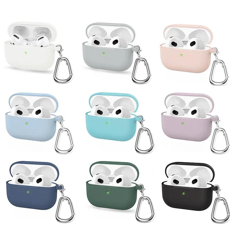 Силиконовые чехлы для наушников Airpods 4 /2 1 Чехол для Airpods 3 Чехол для наушников Защитный чехол для Apple Airpods Pro 2 Чехлы для Airpods