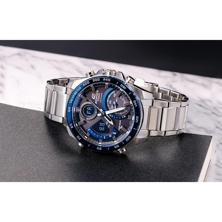 Casio Мужские часы EDIFICE Синие ECB-900YDB-1BPR