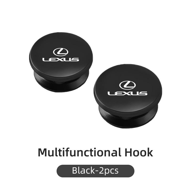 Emblems Universal Car Sticky Hook Seat Headrest Hook Accessories For Lexus CT ES GS NX IS250 CT200h IS300h ES300h RX400h NX300h