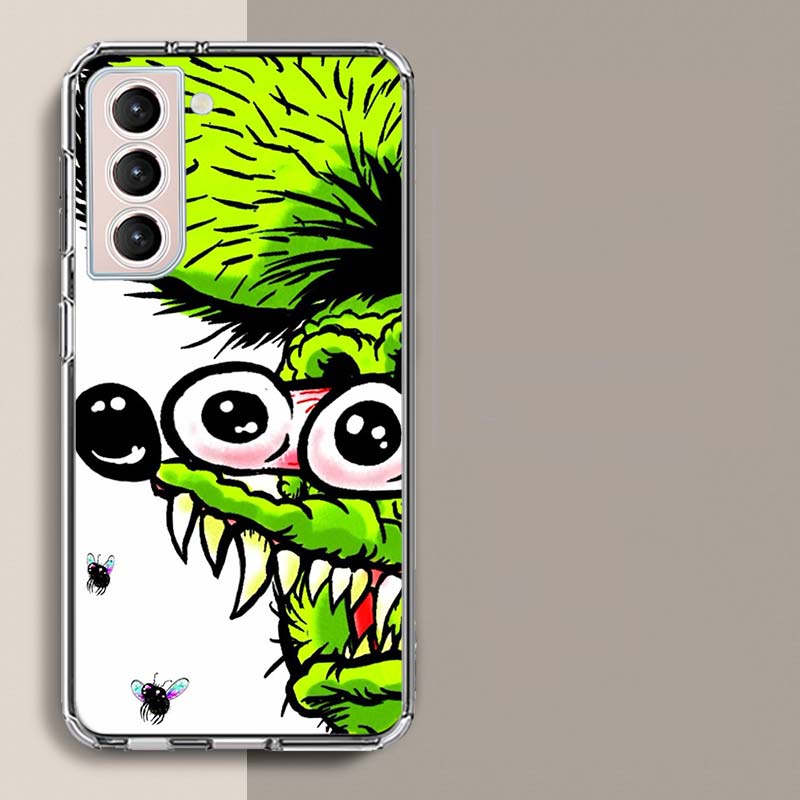 Surf Cool Rat F-Fink Phone Case For Samsung A16 A26 A36 A56 A17 A15 A25 A35 A55 A14 A24 A34 A54 A04S A05S Galaxy Note 20 10 9 8