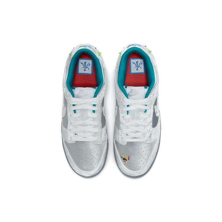 Nike Женские кроссовки Dunk Low Ice Silver Grey-Fog Photon-Dust DO2326-001