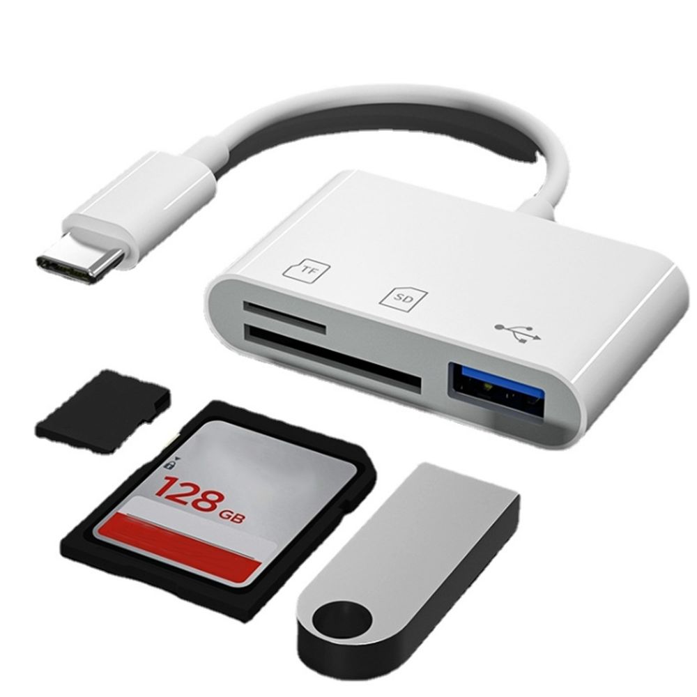 Laptop Data Transfer Memory Card Micro USB Card Reader USB Type-C OTG Adapter