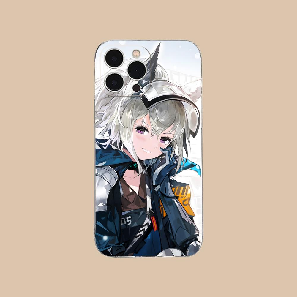 Arknights Grani Прозрачный ТПУ чехол для мобильного телефона iPhone 17 16 15 14 13 12 11 X XR XS Air Pro Max Plus Mini Цветной чехол