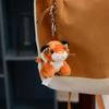Animal Plush KeyChains Cute Red Panda Little Tiger Key Chain Men And Women Car Hug Pendant Accessories Key Ring Children Gift