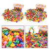 Lacing Beads Multicolor Preschool Toys Threading Toy for Ages 3 4 5 Year Old 80