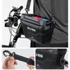 WILD MAN Bike Handlebar Bag Bicycle Front Phone Bag EVA Cycle Storage Bag 3L Waterproof with Touchscreen Quick Release