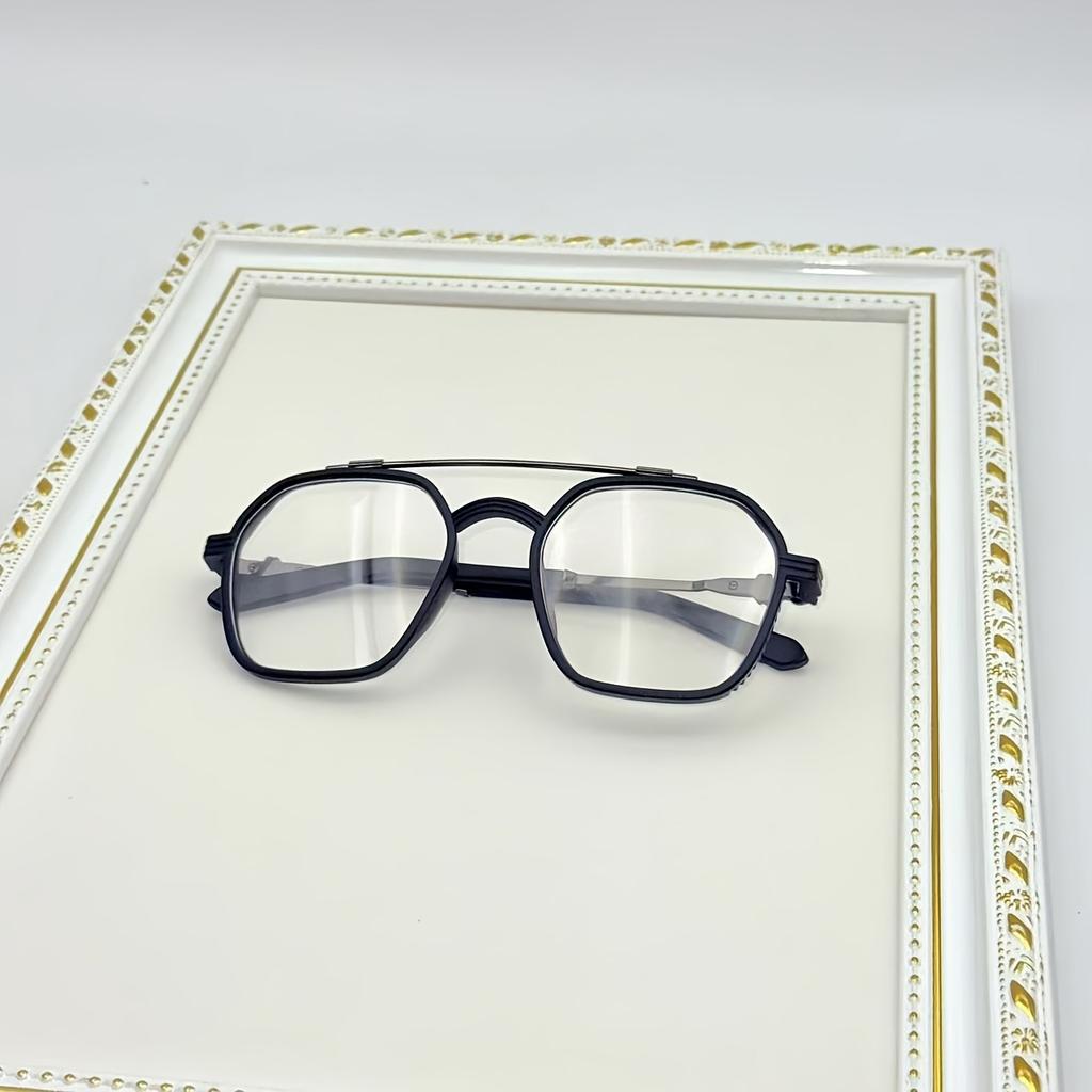 Инновационные квадратные пилотные солнцезащитные очки для мужчин и женщин Металлическая оправа Повседневная одежда Активный отдых