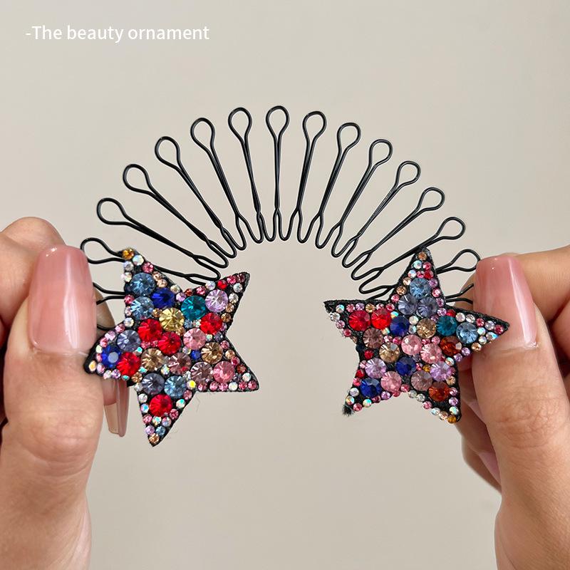 Детская невидимая расческа для укладки волос для секущихся волос - Идеально подходит для танцевальных причесок маленькой девочки