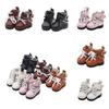 1Pair Doll Shoes Mini Doll Shoes Chain Shoes PU Leather EXO Doll Boots BJD Doll PU Shoes  Kids Gifts