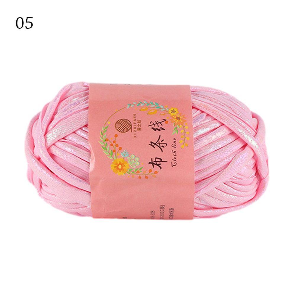 100 г Пряжа для вязания крючком Magic Color Имитация кожи DIY Ручное вязание Новинка Моток пряжи Сумка Плед