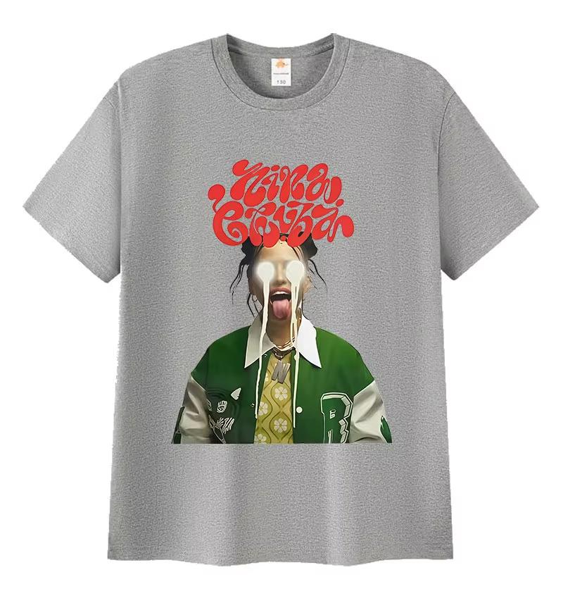Nina Chuba Arena Album 2026 Merch T Shirt Men Women Fashion Vintage Short Sleeve Tshirts Hip Hop Cozy Cotton Tshirt