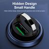 200W Mini Car Dual Port USB Charger Lighter Fast Charging Lighter Socket 100w PD Usb Type C Dual Ports Invisible Metal Charger