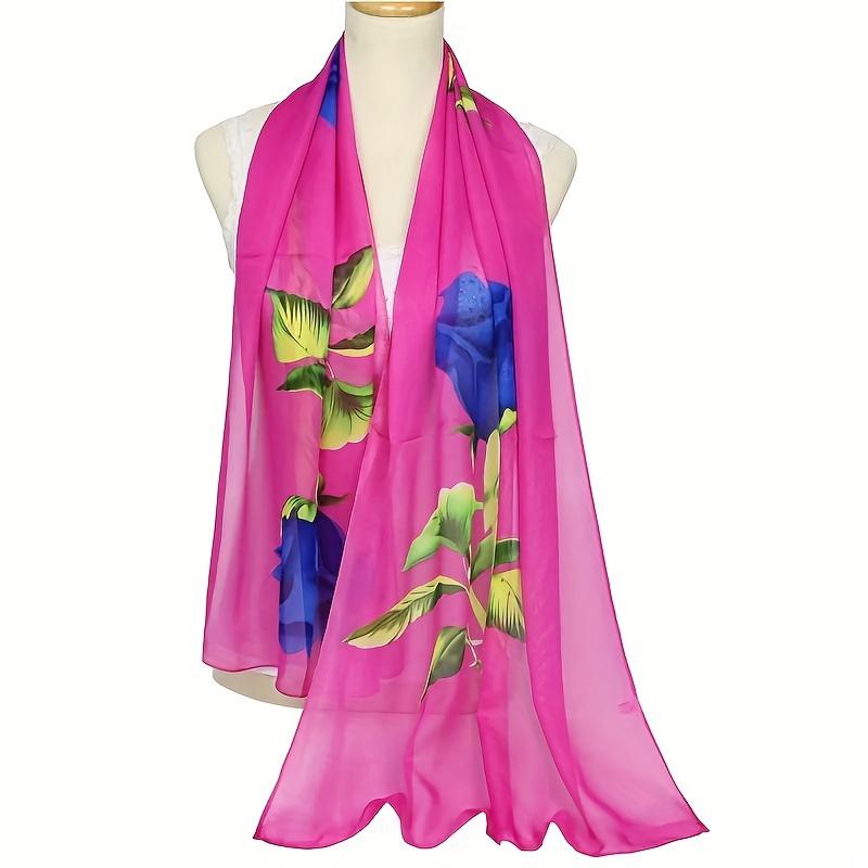 Fashion Printed Leopard Chiffon Hijab Scarf Women Pareo Lady Bandanas Beach Towels Summer Muslim Veil Wrap Female Foulard