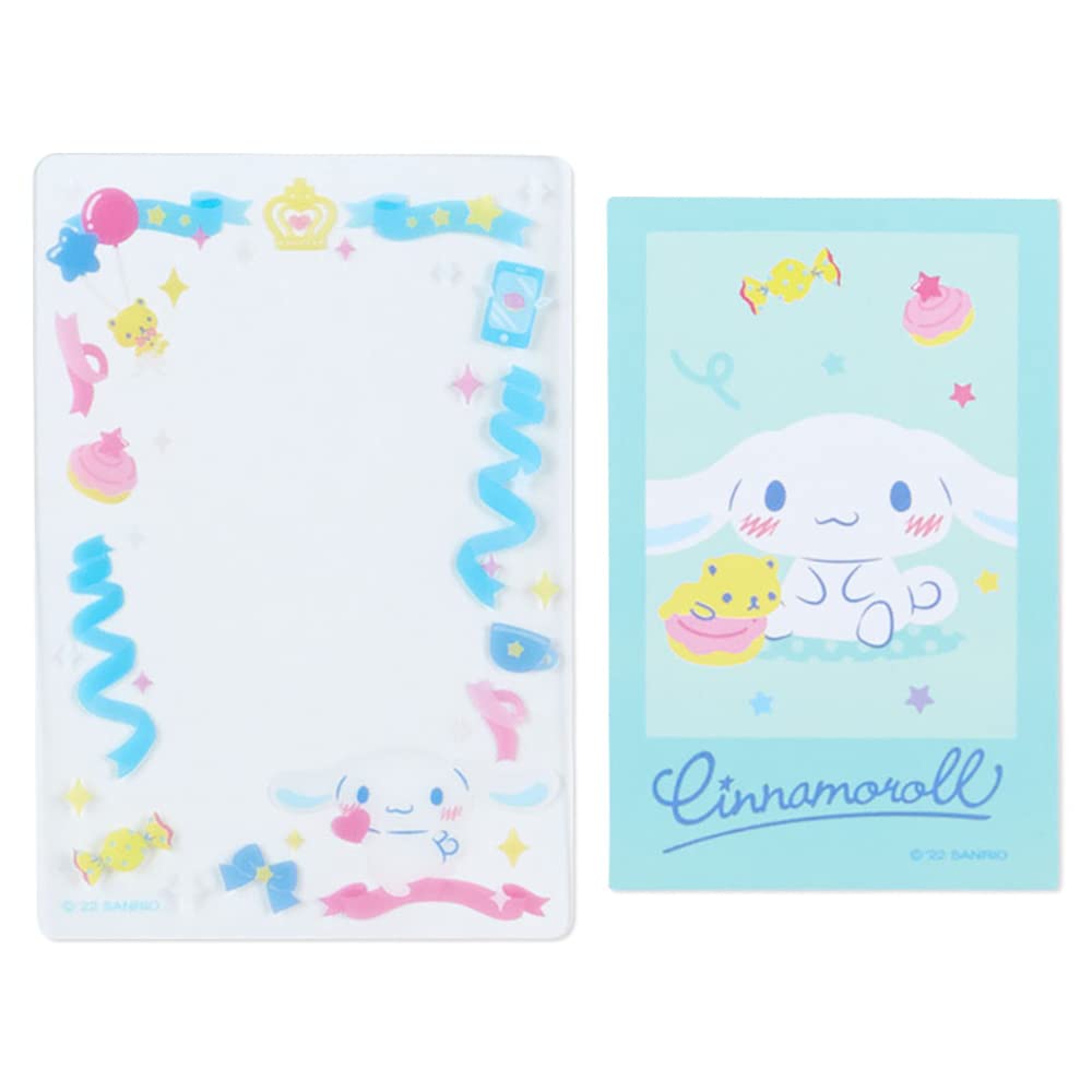 Sanrio Мешочек Cinnamoroll с 3 карточками и 3 прозрачными листами 931471 2-х слойный (милая настройка)
