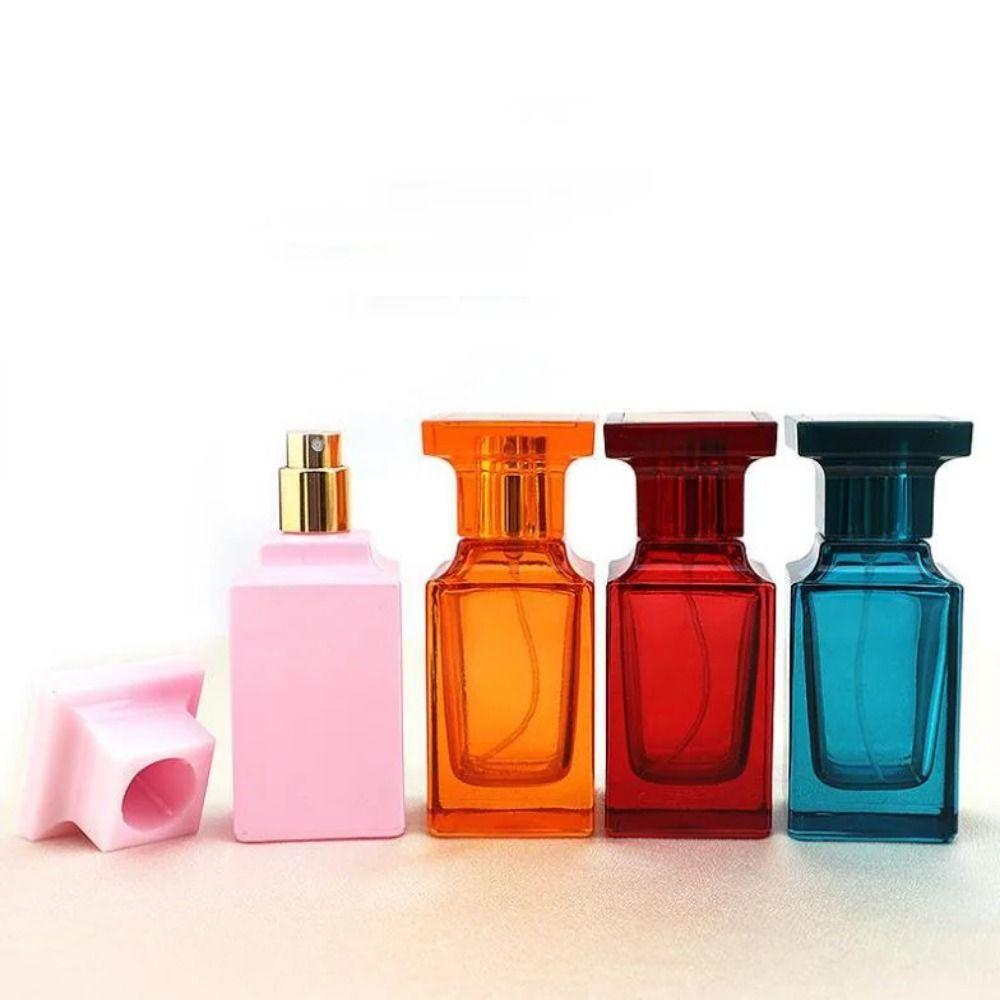 50 мл многоразовый флакон для духов портативный квадратный распылитель новый флакон для духов спрей