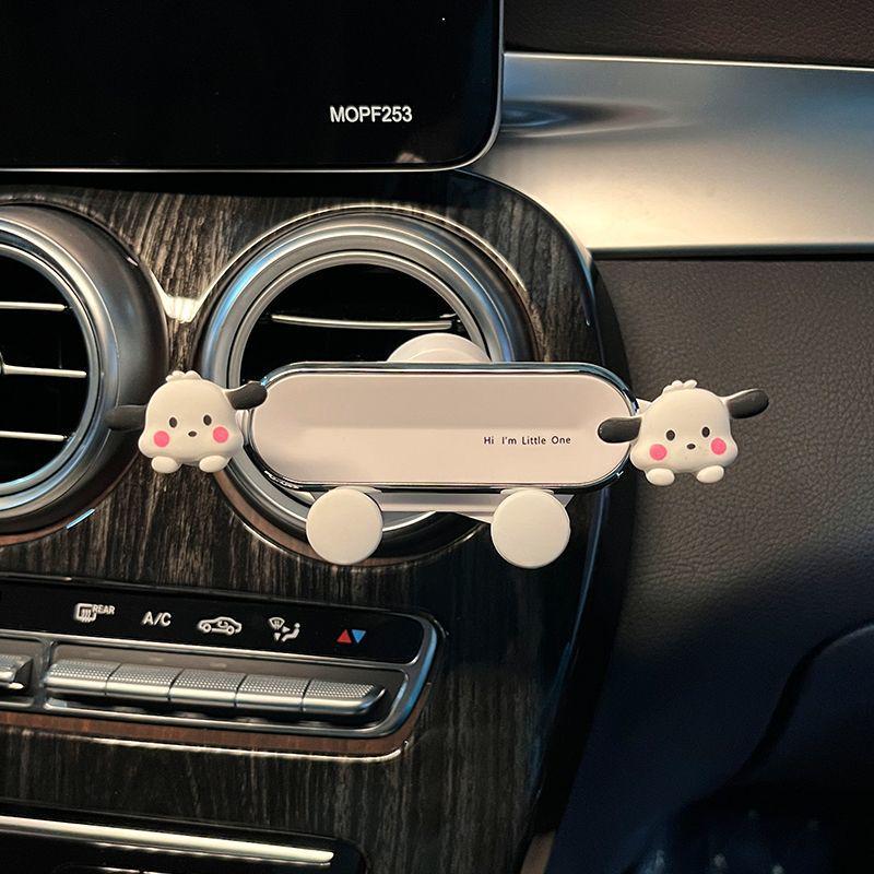 Милый держатель для телефона на вентиляционное отверстие автомобиля в виде девочки-утки